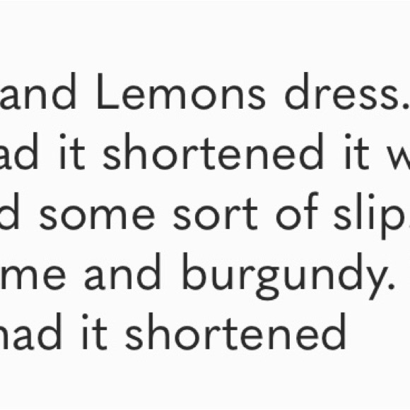 Beautiful For Love and Lemons dress (altered) - Picture 7 of 7